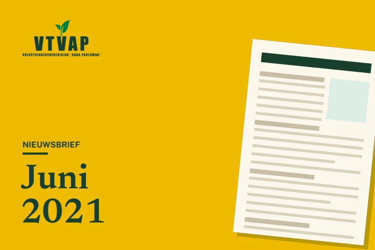 Nieuwsbrief juni 2021