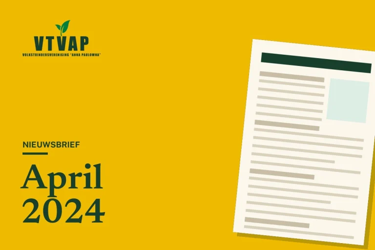 Nieuwsbrief april 2024