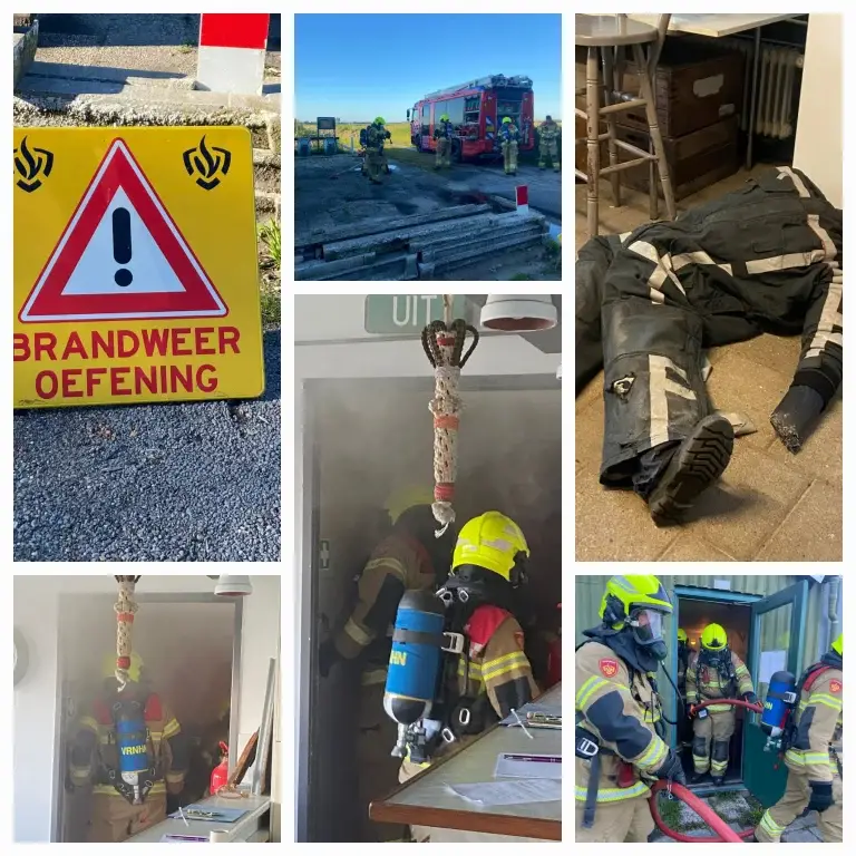 Brandweeroefening